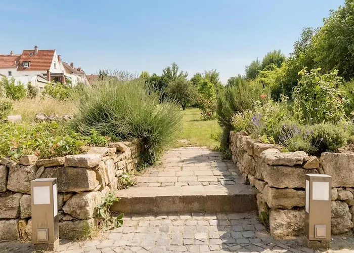 בית נופש Brunnenhaus Land-idylle In Der Stadt *